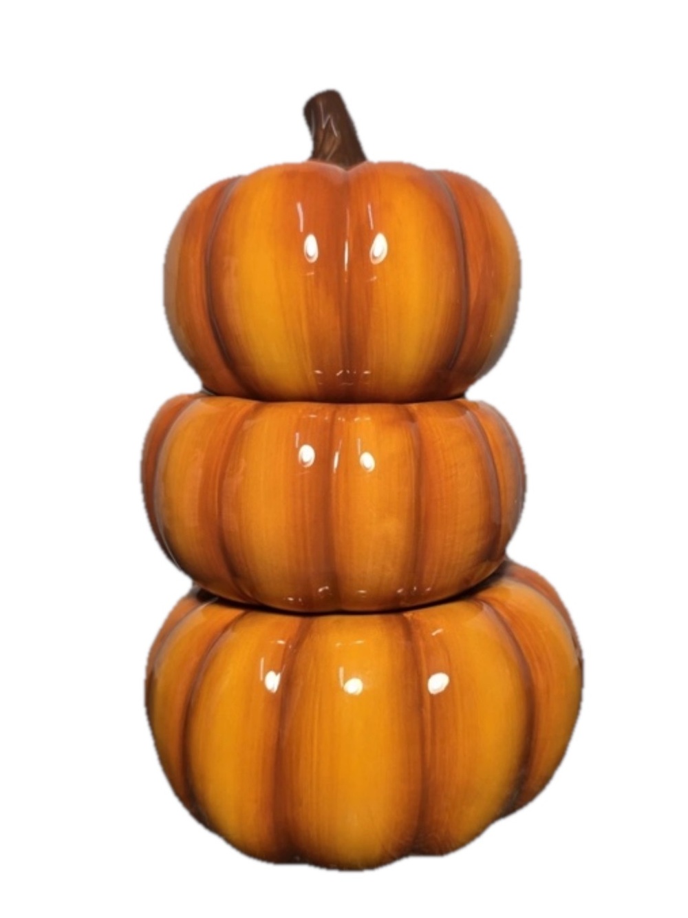 2016 Scentsy Harvest Pumpkins Stacked Wax Warmer Fall Halloween With Box